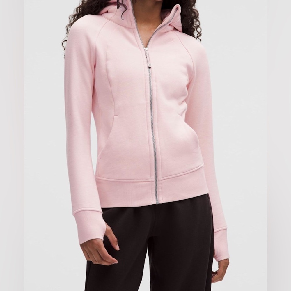 lululemon athletica Light Pink Hooded Utility Jacket